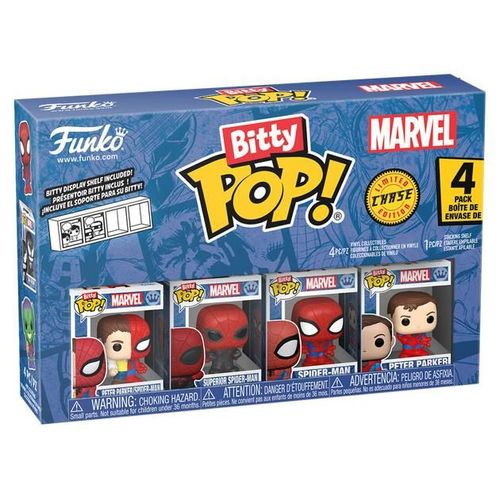 Figurine Funko Pop - Marvel Comics - Spider-Man Bitty Pop (Série 4) (85704)