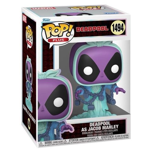 Figurine Funko Pop - Deadpool [Marvel] N°1494 - Deadpool En Jacob Marley (83987)