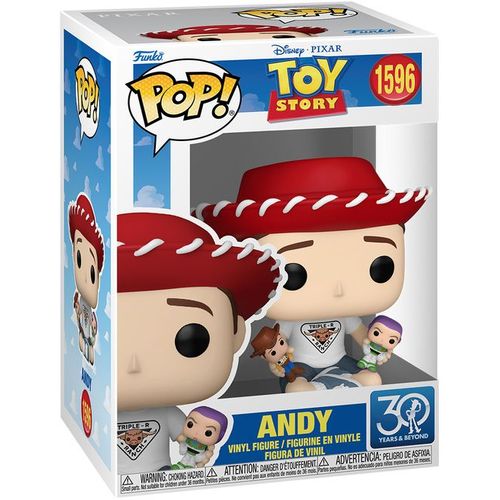 Figurine Funko Pop - Toy Story [Disney] N°1596 - Andy (86273)