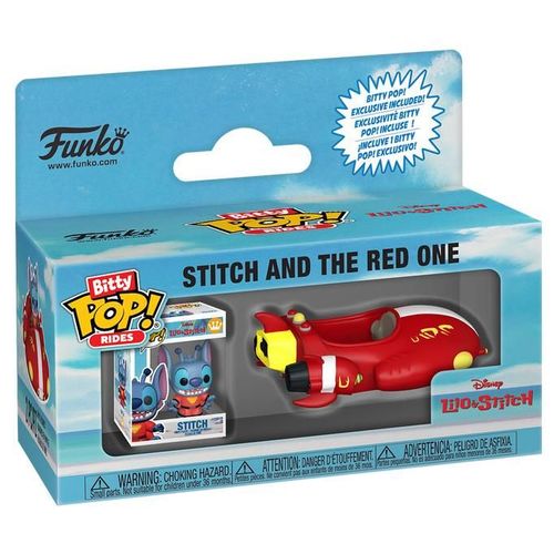 Figurine Funko Bitty Pop Ride Lilo & Stitch The Red One Stitch