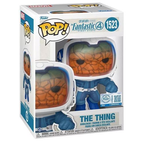 Figurine Funko Pop - Les 4 Fantastiques, Premiers Pas [Marvel] N°1523 - La Chose (Combinaison D'astronaute) (85360)