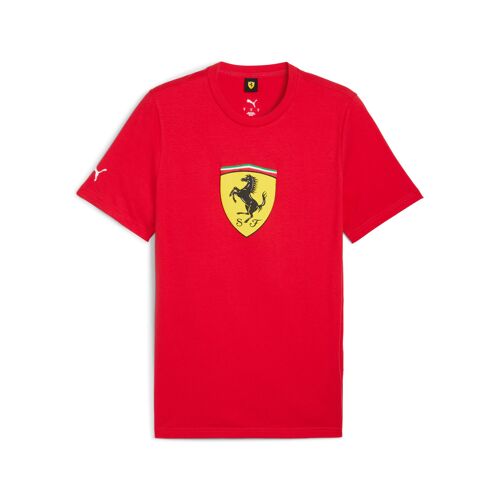 Puma T-Shirt À Écusson Coloré Sportswear Scuderia Ferrari Homme, Motorsport, Rosso Corsa, Xxl
