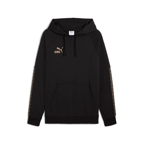 Puma Hoodie De Football King Homme, Sport, Noir/Doré, Xs