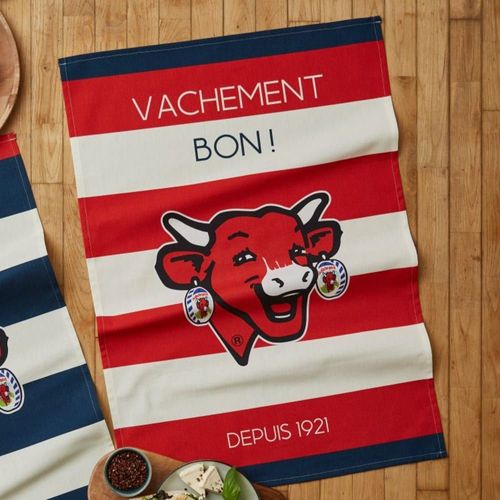 Torchon En Coton Rouge 50x75 Cm