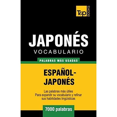 Spa-Vocabulario Espanol-Japone