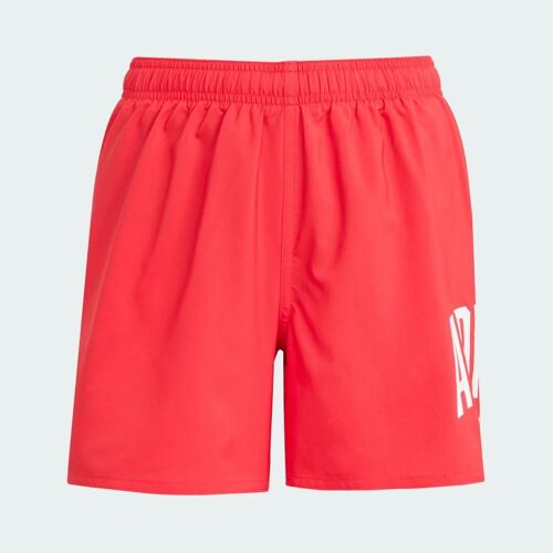 Short De Natation Adidas Sportswear Essentials Logo Clx Enfants Adidas - Pure Ruby / White - 11-12a