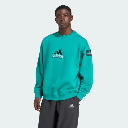 Sweat-Shirt Ras-Du-Cou Wash Eqt Adidas - Equipment Green - M