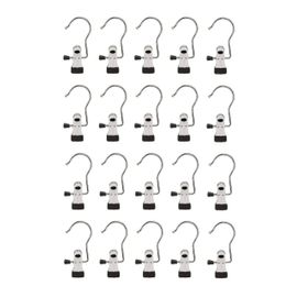 Cintre Pince Crochet Linge?Rotatifs Porte-Pantalons Portative