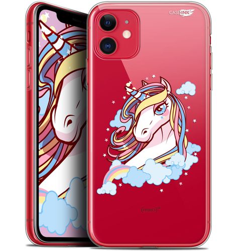 Caseink Coque Pour Apple Iphone 11 (6.1 ) Gel Hd [ Imprimé En France - Iphone 11 Coque - Souple - Antichoc ] Lalicorne