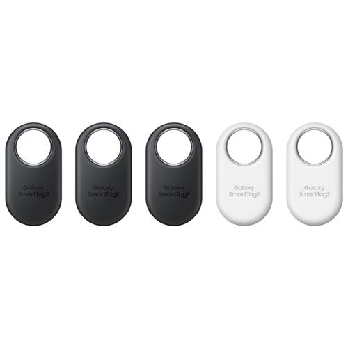 Samsung Galaxy SmartTag2 (5 pack) Noir 3x + Blanc 2x