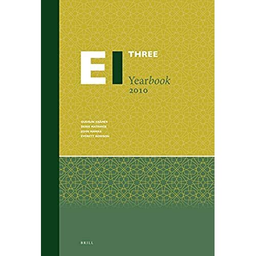 Encyclopaedia Of Islam Three Yearbook 2010