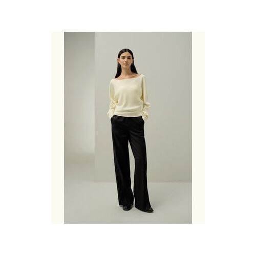 Lilysilk Haut En Georgette De Soie Coupe Décontractée Soie De Haute Qualité S'accorde Avec N'importe Quelle Tenue Style Moderne Vanille L