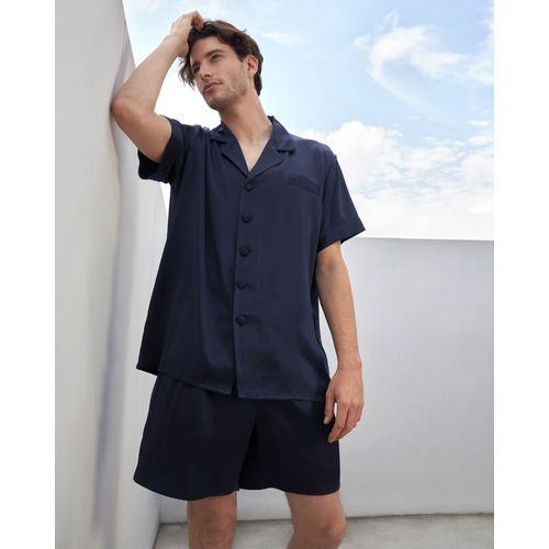 Lilysilk Pyjama En Soie Homme Xs Bleu Marine
