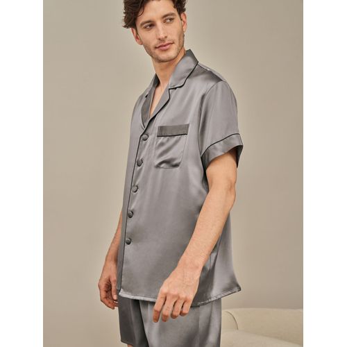 Lilysilk Pyjama En Soie Homme Xs Gris Foncé