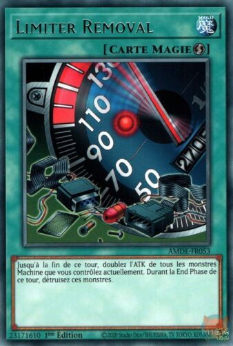 Yu Gi Oh Amde Fr053 Limiter Removal Rare