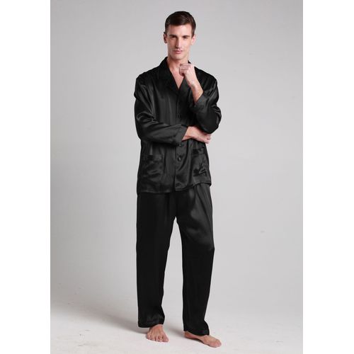 Lilysilk Pyjama Soie Xxl Noir