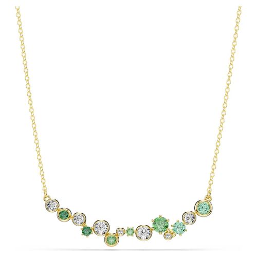 Collier Constella, Tailles Variées, Vert, Placage De Ton Or