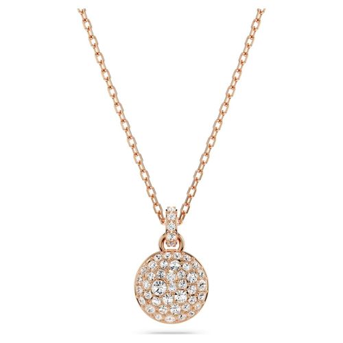 Pendentif Meteora, Blanc, Placage De Ton Or Rosé