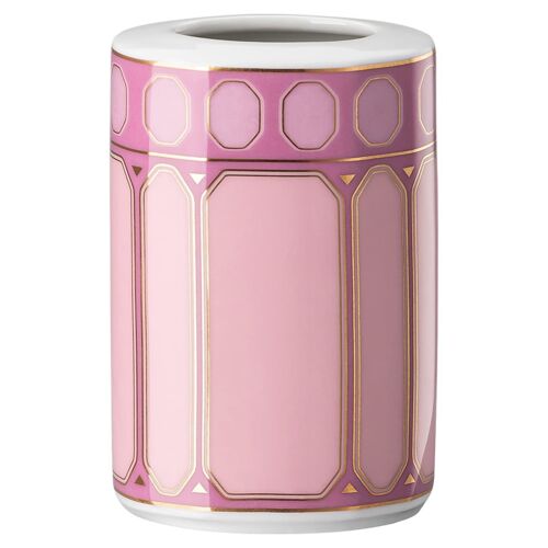 Vase Signum, Porcelaine, Petit, Rose