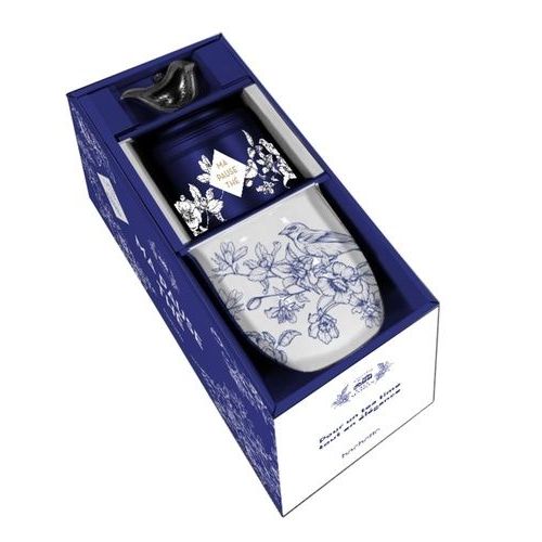 Ma Pause Thé - Avec 1 Grande Tasse, 1 Boîte À Thé, 1 Infuseur Et 1 Livre De Recettes