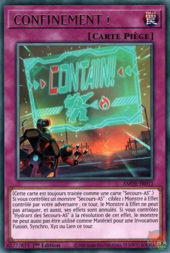 Yu Gi Oh Amde Fr011 Confinement Rare