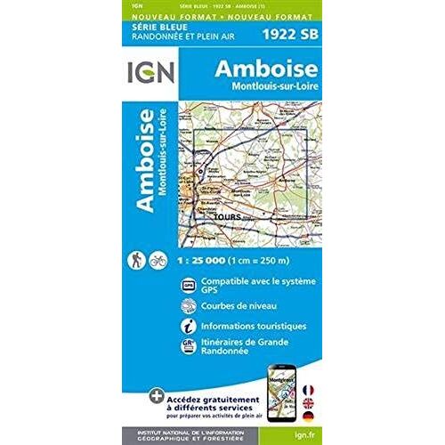 Amboise Montlouis 1 : 25000