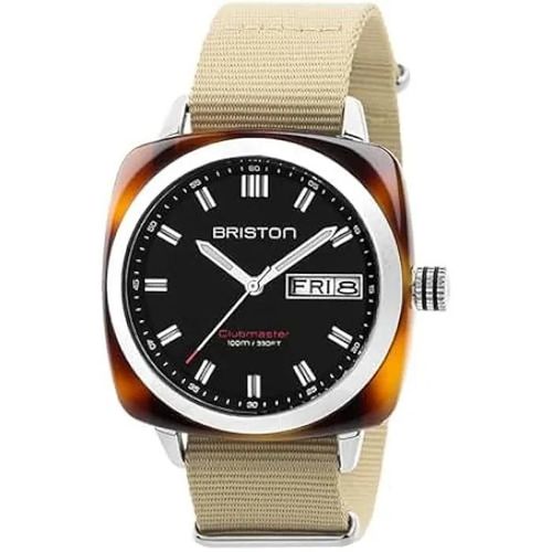 Briston Unisexes-Adultes Quartz Montre Avec Bracelet En Acier Inoxydable 17342.Sa.Ts.1.Nk