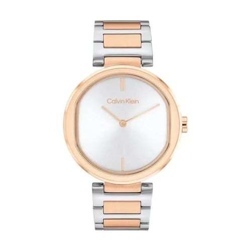 Montre Femme - Calvin Klein - 242003 - Acier Bicolore - Quartz - Affichage Analogique