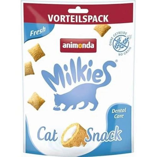 Friandise Pour Chat - Animonda Milkies - Coussins Croquants Sans Céréales - 6 X 120 G - Sain Et Léger
