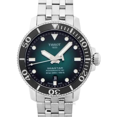 Montre - Tissot - T120.407.11.091.01 - Automatique - Cadran Vert - Acier Inoxydable