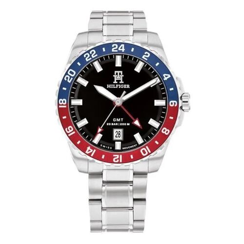 Montre - Tommy Hilfiger - 1792131 - Acier Inoxydable - Étanchéité 20 Atm - Fonction Gmt