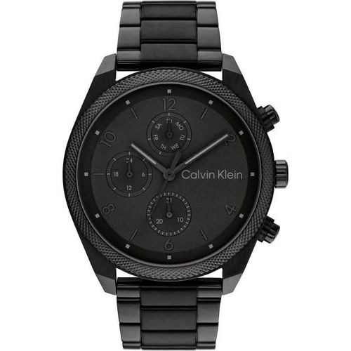 Montre - Calvin Klein - 25200359 - Acier Noir - Étanchéité 3 Atm - Style Chic