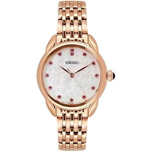 Seiko Femmes Analogique Quartz Montre Avec Bracelet En Acier Inoxydable Sur564p1