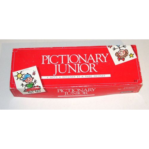 Pictionary Junior Mots A Dessiner Enfants Parker Tonka 1989