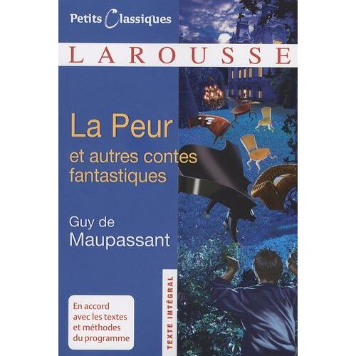 La Peur Et Autres Contes Fantastiques