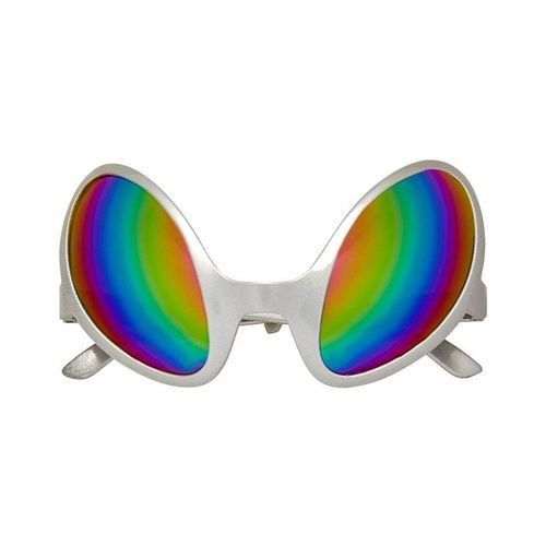 Lunettes Space Alien Avec Verres Holographiques