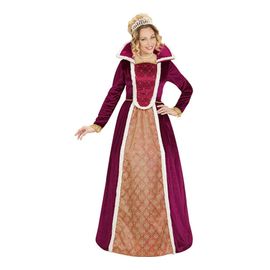 Déguisement Reine Royale Col Montant Femme