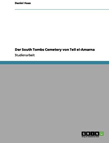 Der South Tombs Cemetery Von Tell El-Amarna