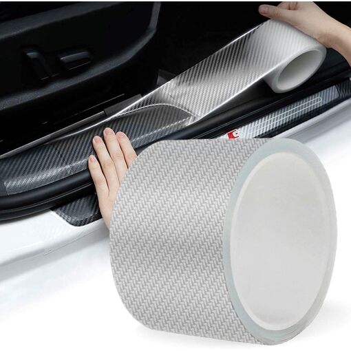 Bande Protection Porte Voiture 10m Caoutchouc Argent – Anti-Rayures, Anti-Chocs, Pour Portes & Coffre
