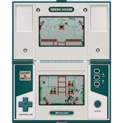 Nintendo Game & Watch Green House - Consoles | Rakuten