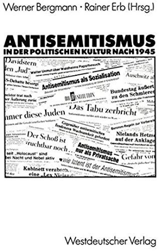 Antisemitismus In Der Politischen Kultur Nach 1945