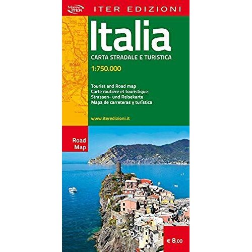 Italia. Carta Stradale E Turistica 1:750.000