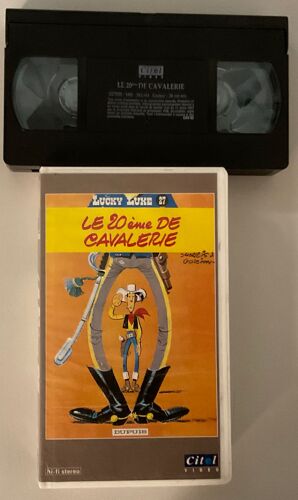 Vhs Lucky Luke - Le 20eme De Cavalerie