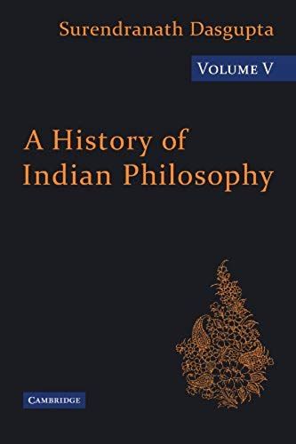 A History Of Indian Philosophy