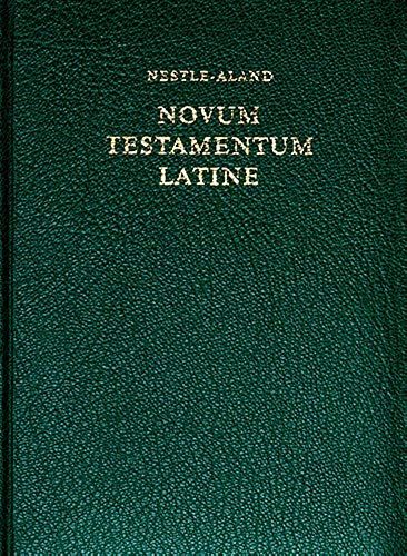 Novum Testamentum Latine (Nova Vulgata), With Critical Apparatus (Hardcover)
