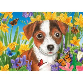 Puppy Garden - Puzzle 1000 Pièces
