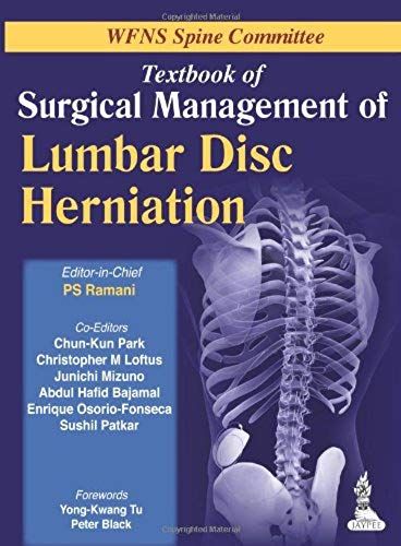 Wfns Spine Committee Textbook Of Surgical Management Of Lumbar Disc Herniation
