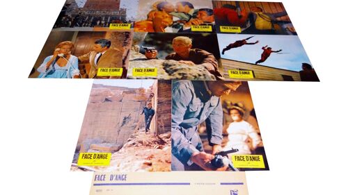 Face D'ange (The Killer Likes Candy) : Jeux A+B De 16 Photos D'exploitation Cinématographique - Format 22x28 Cm - De Federico Chentrens Avec Kerwin Mathews, Bruno Cremer, Marilu Tolo - 1969