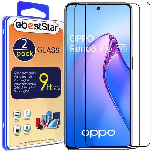 Ebeststar - {Pack X2} Verre Trempé Oppo Film Protection Ecran Anti-Rayure, Pose Sans Bulles [Dimensions Precises Smartphone : , Écran '']