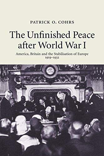 The Unfinished Peace After World War I